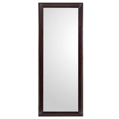Phoenix Rectangular Standing Floor Mirror Black - 200417