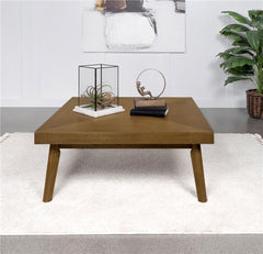Westerly Square Wood Coffee Table Walnut Brown - 707798