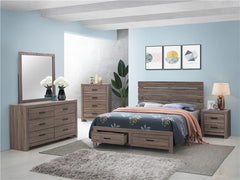 Brantford 6-drawer Dresser Barrel Oak - 207043