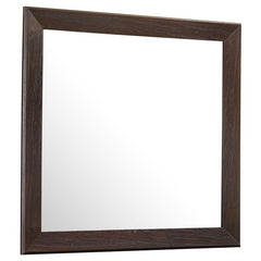 Kauffman Rectangular Dresser Mirror Dark Cocoa - 204394