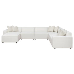 Freddie Upholstered Corner Chair Pearl - 551642