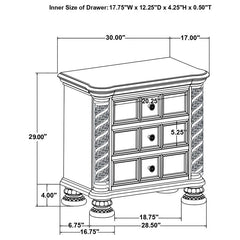 Emmett 5-piece Queen Bedroom Set Walnut - 224441Q-S5