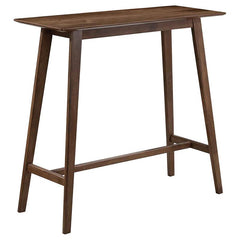 Finnick Rectangular Bar Table Walnut - 101436