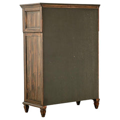 Avenue 8-drawer Bedroom Chest Weathered Burnished Brown - 223035