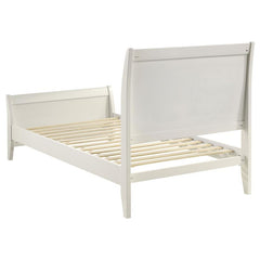 Selena 4-piece Twin Bedroom Set Cream White - 400231T-S4