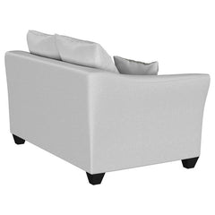 Salizar Upholstered Flared Arm Loveseat Sand - 508582