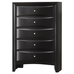 Briana 5-piece California King Bedroom Set Black - 200701KW-S5