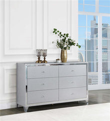 Larue 6-drawer Dresser Silver - 224493