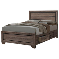 Kauffman 5-piece Queen Bedroom Set Washed Taupe - 204190Q-S5