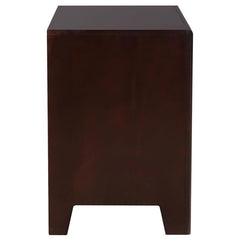 Phoenix 2-drawer Nightstand Deep Cappuccino - 200412
