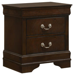 Louis Philippe 4-piece Eastern King Bedroom Set Cappuccino - 202411KE-S4