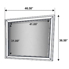 Miranda 5-piece Full Bedroom Set Black - 206361F-S5