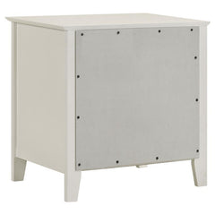 Selena 5-piece Full Bedroom Set Cream White - 400239F-S5