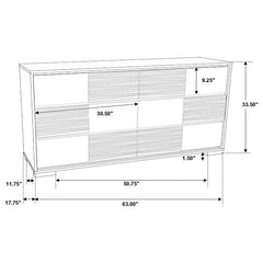 Blacktoft 4-piece Queen Bedroom Set Black - 207101Q-S4