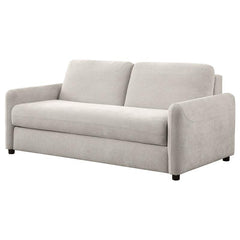 Rylie Upholstered Sofa Sleeper with Queen Mattress Beige - 360027