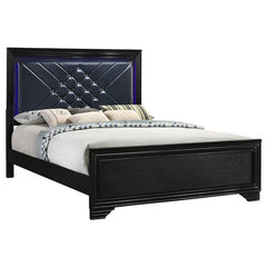 Penelope 4-piece California King Bedroom Set Midnight Star - 223571KW-S4