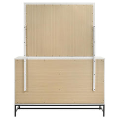 Sonora 6-drawer Dresser with Mirror White - 224863M