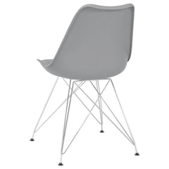 Juniper Upholstered Side Chairs Grey (Set of 2) - 110262