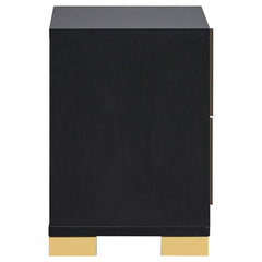 Marceline 2-drawer Nightstand Black - 222832