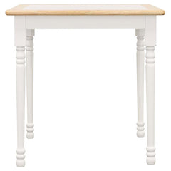 Carlene 5-piece Square Windsor Dining Table Set White - 4191-S5