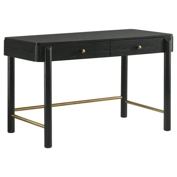 Arini 2-drawer Vanity Desk Makeup Table Black - 224337