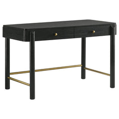 Arini 2-drawer Vanity Desk Makeup Table Black - 224337