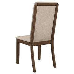 Wethersfield 7-piece Dining Set Medium Walnut and Latte - 109841-S7