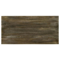 Tyler Rectangular Double V-Leg Dining Table Mango Brown - 130511