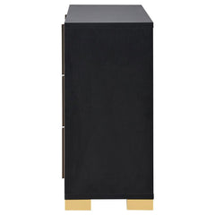 Marceline 6-drawer Dresser Black - 222833