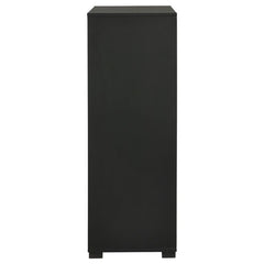 Blacktoft 5-drawer Chest Black - 207105