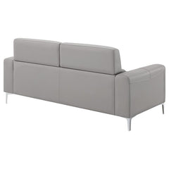 Glenmark Upholstered Track Arm Sofa Taupe - 509731