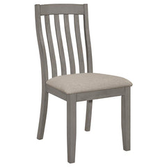 Nogales 7-piece Rectangle Dining Set Acacia and Coastal Grey - 109811-S7