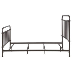 Livingston Metal California King Open Frame Bed Dark Bronze - 300399KW