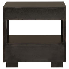 Durango 2-drawer Nightstand Smoked Peppercorn - 223262