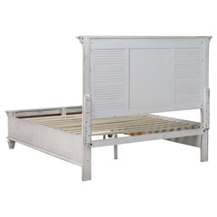 Franco 5-piece Queen Bedroom Set Distressed White - 205330Q-S5