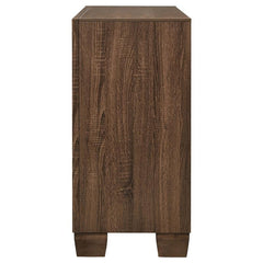Brandon 6-drawer Dresser Medium Warm Brown - 205323