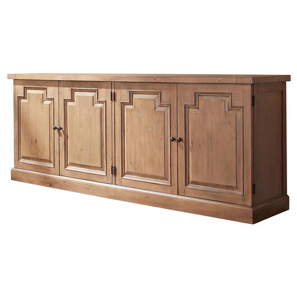 Florence 4-door Sideboard Rustic Smoke - 180205