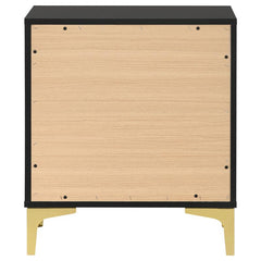 Kendall 2-drawer Nightstand Black - 224452