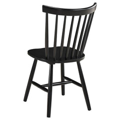 Hollyoak Windsor Spindle Back Dining Side Chairs Black (Set of 2) - 183042