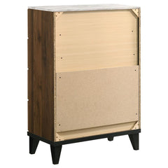 Mays 4-drawer Bedroom Chest Walnut - 215965