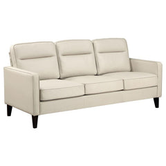 Jonah Upholstered Track Arm Sofa Ivory - 509651