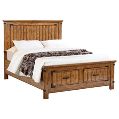 Brenner 5-piece Full Bedroom Set Rustic Honey - 205260F-S5