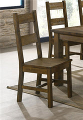 Coleman Dining Side Chairs Rustic Golden Brown (Set of 2) - 107042