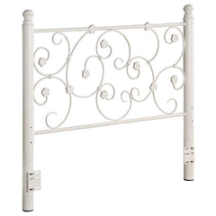 Chelsea Metal Queen or Full Open Frame Headboard White - 300185QF