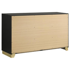 Caraway 5-piece Eastern King Bedroom Set Black - 224781KE-S5