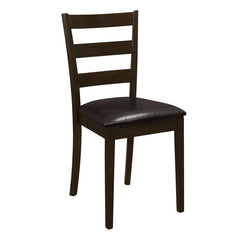 Guillen 5-piece Dining Set with Bench Cappuccino and Dark Brown - 150232