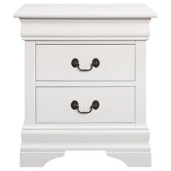Louis Philippe 4-piece Queen Bedroom Set White - 204691Q-S4