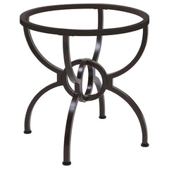 Aviano Dining Table Base Gunmetal - 108291