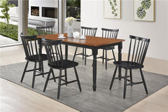 Hollyoak Windsor Spindle Back Dining Side Chairs Black (Set of 2) - 183042