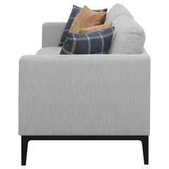 Apperson Upholstered Track Arm Sofa Light Grey - 508681